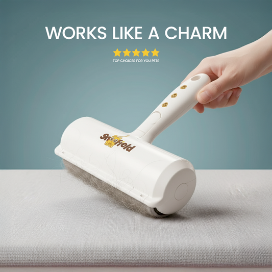 FurSweep™ Pet Hair Cleaner – Reusable Roller for Furniture, Carpets & Clothes