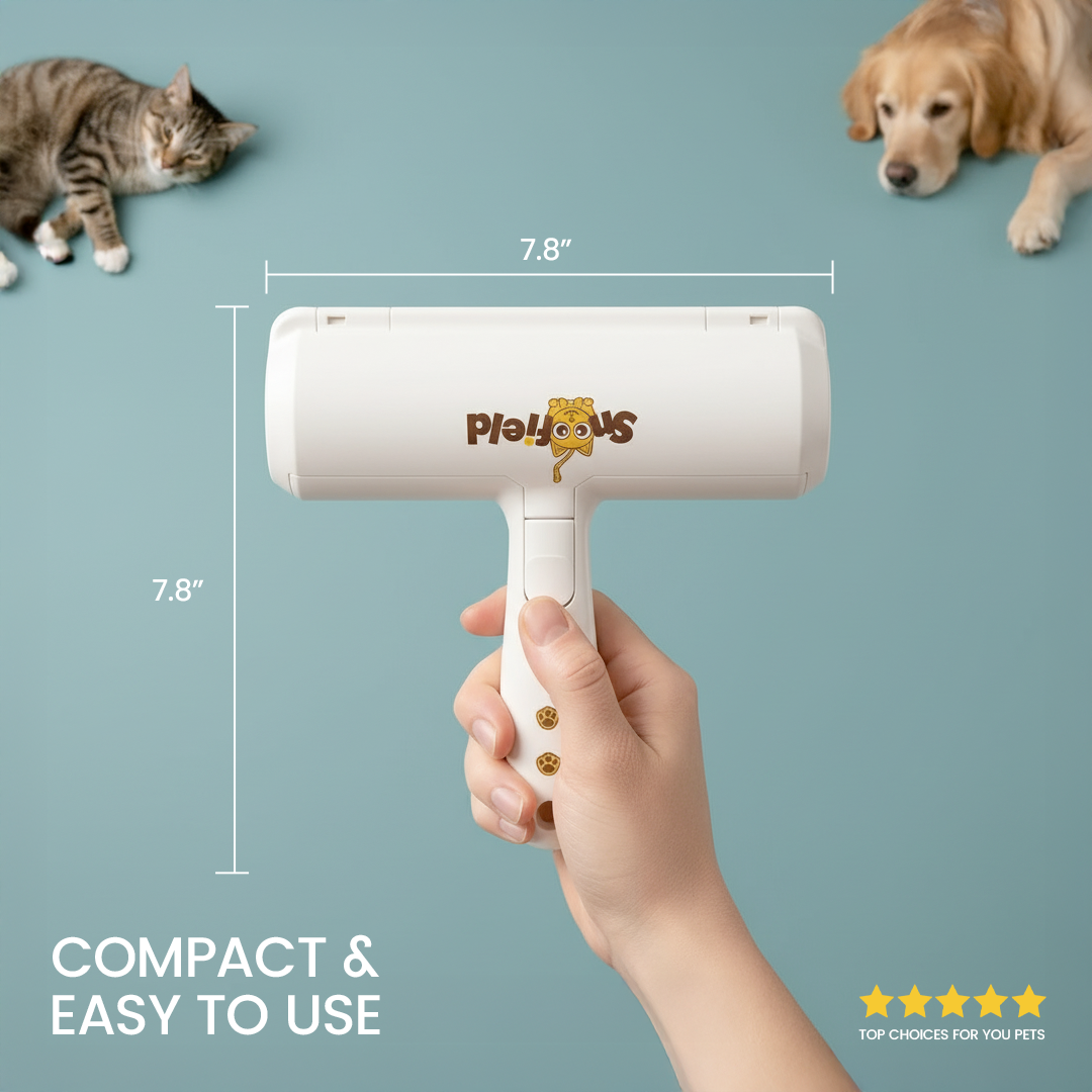 FurSweep™ Pet Hair Cleaner – Reusable Roller for Furniture, Carpets & Clothes